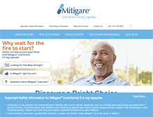 Tablet Screenshot of mitigare.com